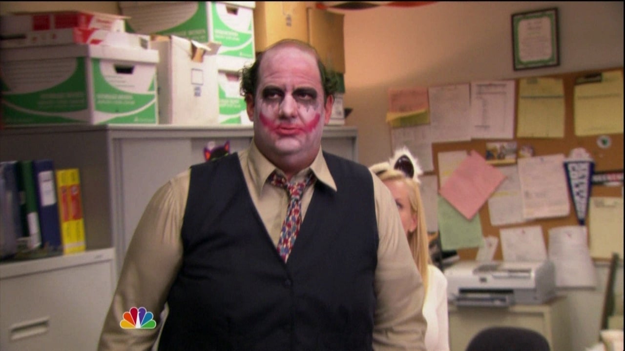 Kevin dressed as The Joker